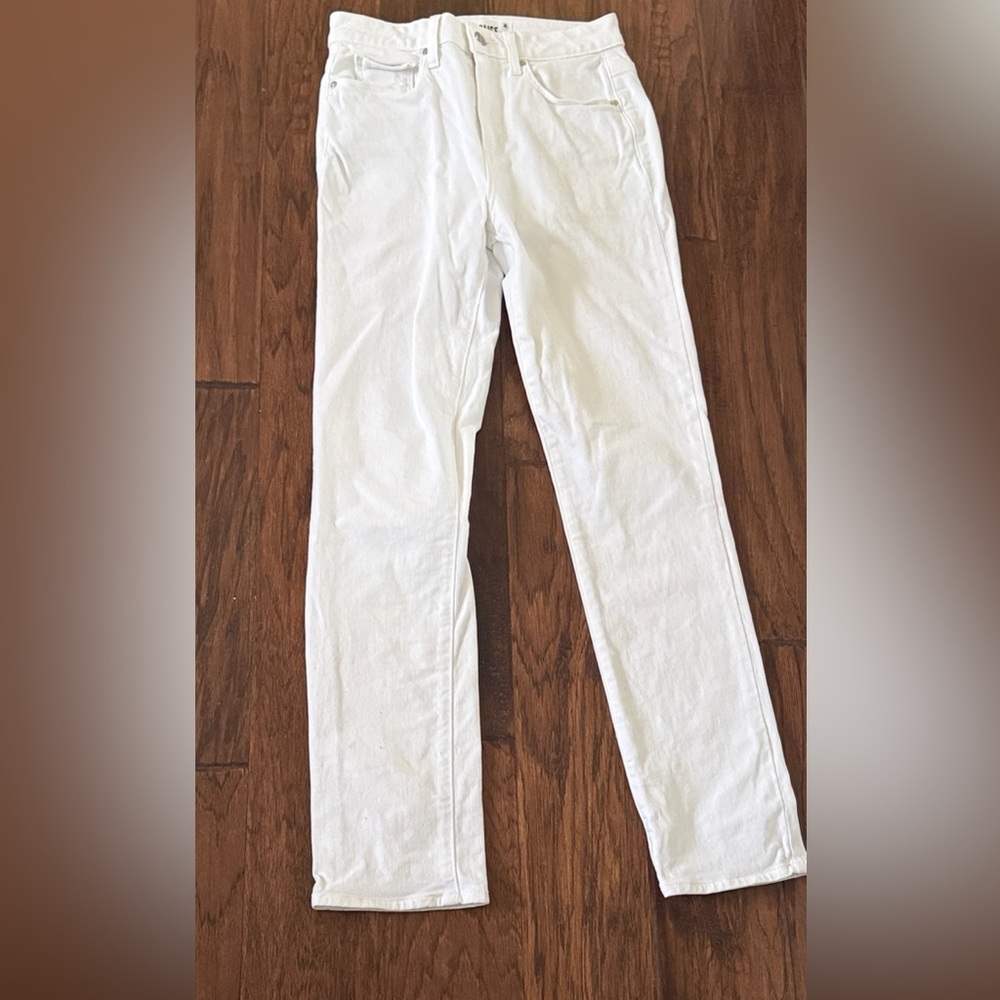 PAIGE White Gemma Skinny Jeans